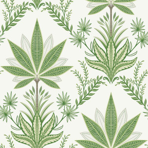 TJ40104 - Mulberry Tree Abbey Green Galerie Wallpaper TJ40104 - Mulberry Tree Abbey Green Galerie Wallpaper