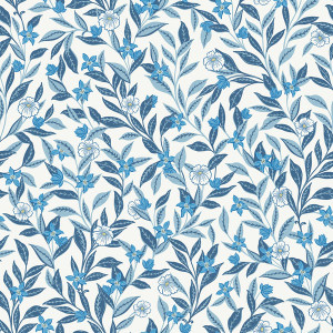 TJ40802 - Mulberry Tree Wakehurst Blue Galerie Wallpaper TJ40802 - Mulberry Tree Wakehurst Blue Galerie Wallpaper