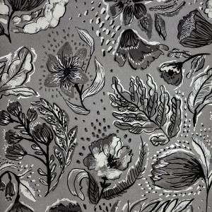81335 - Pepper Felice Silver Grey Galerie Wallpaper 81335 - Pepper Felice Silver Grey Galerie Wallpaper