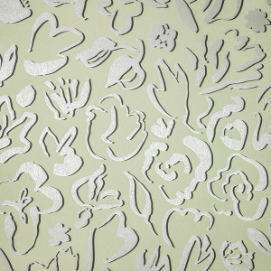 65328 - Salt Fiore Green Galerie Wallpaper 65328 - Salt Fiore Green Galerie Wallpaper