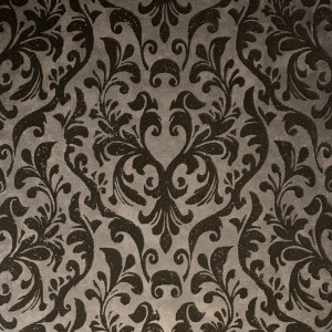 81253 - Urban Classics Mayfair / Loft Damask Flock Dark Brown Galerie Wallpaper 81253 - Urban Classics Mayfair / Loft Damask Flock Dark Brown Galerie Wallpaper