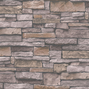 BB51135-Bricks and More Stone Effect Brickwork Beige Galerie Wallpaper BB51135-Bricks and More Stone Effect Brickwork Beige Galerie Wallpaper