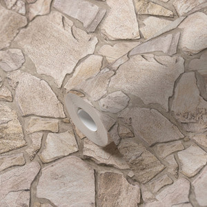 BB51143-Bricks and More Stonewall Brick Effect Beige Galerie Wallpaper BB51143-Bricks and More Stonewall Brick Effect Beige Galerie Wallpaper