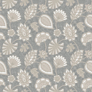 DWP0351-04-Elegance Floral Silver Grey Galerie Wallpaper DWP0351-04-Elegance Floral Silver Grey Galerie Wallpaper