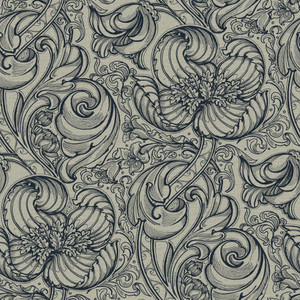 LB25116-Off The Wall LLB Floral Blue Galerie Wallpaper LB25116-Off The Wall LLB Floral Blue Galerie Wallpaper