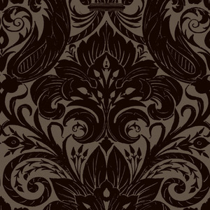 LB25168-Off The Wall LLB Damask Bronze Brown Galerie Wallpaper LB25168-Off The Wall LLB Damask Bronze Brown Galerie Wallpaper