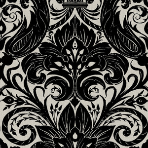 LB25166-Off The Wall LLB Damask Black Galerie Wallpaper LB25166-Off The Wall LLB Damask Black Galerie Wallpaper