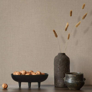 33393 Woods and Wicker Plain Texture Bronze Brown Galerie Wallpaper 33393 Woods and Wicker Plain Texture Bronze Brown Galerie Wallpaper