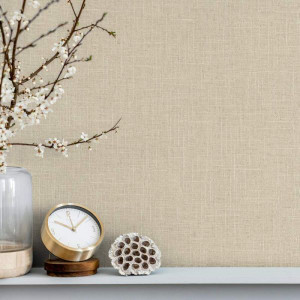33392 Woods and Wicker Plain Texture Beige Galerie Wallpaper 33392 Woods and Wicker Plain Texture Beige Galerie Wallpaper
