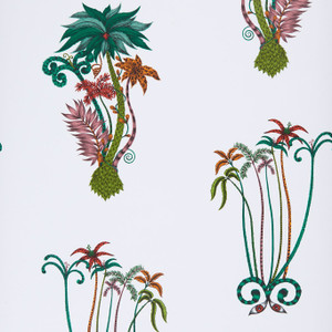W0101-02 - Animalia Abstract & Graphic Green Clarke & Clarke Wallpaper W0101-02 - Animalia Abstract & Graphic Green Clarke & Clarke Wallpaper