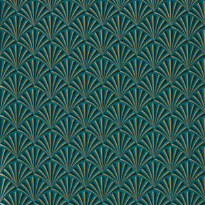 Clarke & Clarke W0164-04 - Lusso Abstract & Graphic Blue Clarke & Clarke Wallpaper roll - luxury design for UK feature walls