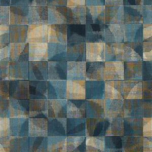 Clarke & Clarke W0182-02 - Vivido Abstract & Graphic Blue Clarke & Clarke Wallpaper roll - luxury design for UK feature walls