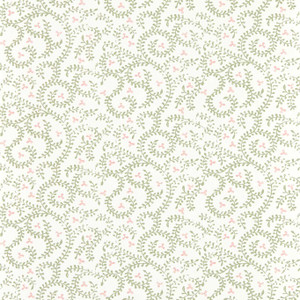 W0233-04 - Indira Leaves & Trees Green Clarke & Clarke Wallpaper W0233-04 - Indira Leaves & Trees Green Clarke & Clarke Wallpaper