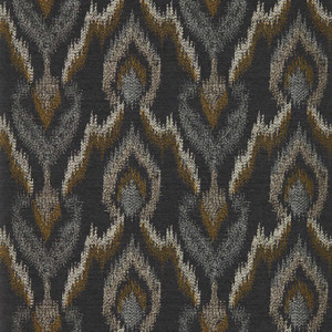 Clarke & Clarke W0170-02 - Lusso Abstract & Graphic Black Clarke & Clarke Wallpaper roll - luxury design for UK feature walls