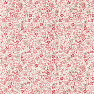 W0235-01 - Indira Classic Floral Pink Clarke & Clarke Wallpaper W0235-01 - Indira Classic Floral Pink Clarke & Clarke Wallpaper