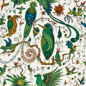 W0217-03 - Mythica Animals Multi Clarke & Clarke Wallpaper W0217-03 - Mythica Animals Multi Clarke & Clarke Wallpaper