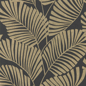HSAW112141 - Salinas Botanical Black Harlequin Wallpaper HSAW112141 - Salinas Botanical Black Harlequin Wallpaper