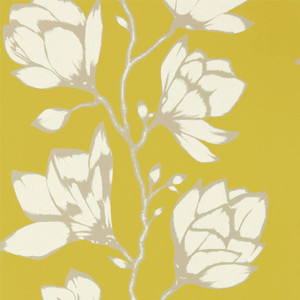 HSAW112142 - Salinas Contemporary Floral Yellow Harlequin Wallpaper HSAW112142 - Salinas Contemporary Floral Yellow Harlequin Wallpaper