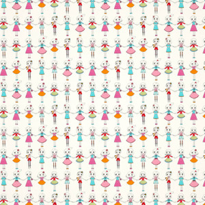 HLTF112653 - Book of Little Treasures Kids Characters Multi Harlequin Wallpaper HLTF112653 - Book of Little Treasures Kids Characters Multi Harlequin Wallpaper
