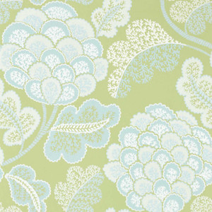 112937 - Colour 3 Classic Floral Green Harlequin Wallpaper 112937 - Colour 3 Classic Floral Green Harlequin Wallpaper