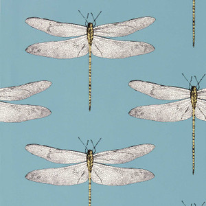 HRTW113144 - Idyllic Animals Blue Harlequin Wallpaper HRTW113144 - Idyllic Animals Blue Harlequin Wallpaper