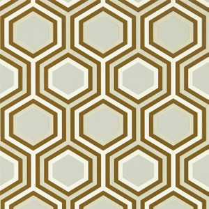 HSAW112147 - Salinas Geometric Gold Harlequin Wallpaper HSAW112147 - Salinas Geometric Gold Harlequin Wallpaper