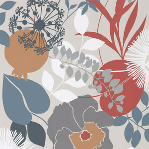 HSTO111492 - Zapara Edit Contemporary Floral Red Harlequin Wallpaper HSTO111492 - Zapara Edit Contemporary Floral Red Harlequin Wallpaper