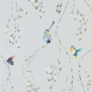 HZAP111767 - Zapara Edit Birds Blue Harlequin Wallpaper HZAP111767 - Zapara Edit Birds Blue Harlequin Wallpaper