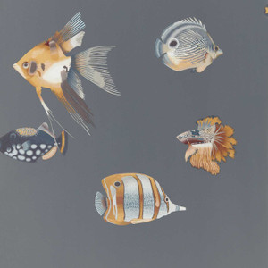 HANZ111648 - Idyllic Animals Grey Harlequin Wallpaper HANZ111648 - Idyllic Animals Grey Harlequin Wallpaper
