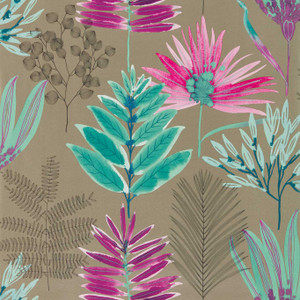 HZAP111760 - Colour 2 Contemporary Floral Green Harlequin Wallpaper HZAP111760 - Colour 2 Contemporary Floral Green Harlequin Wallpaper
