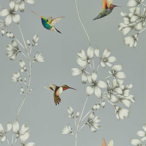 HTEW112605 - Colour 1 Contemporary Floral Grey Harlequin Wallpaper HTEW112605 - Colour 1 Contemporary Floral Grey Harlequin Wallpaper