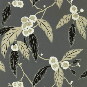 HSAW112136 - Salinas Botanical Black Harlequin Wallpaper HSAW112136 - Salinas Botanical Black Harlequin Wallpaper