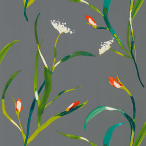 HZAP111758 - Colour 2 Contemporary Floral Green Harlequin Wallpaper HZAP111758 - Colour 2 Contemporary Floral Green Harlequin Wallpaper