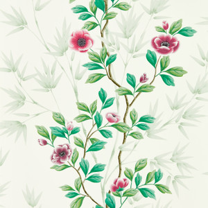 Harlequin HDHW112899 - Harlequin X Diane Hill Classic Floral Green Wallpaper roll - luxury design for UK feature walls Harlequin HDHW112899 - Harlequin X Diane Hill Classic Floral Green Wallpaper roll - luxury design for UK feature walls