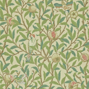 DMCR216455 - Morris 160th Anniversary Classic Floral White Morris & Co. Wallpaper DMCR216455 - Morris 160th Anniversary Classic Floral White Morris & Co. Wallpaper