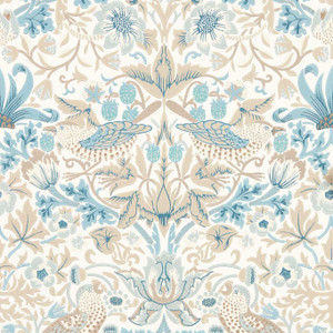 MSIM217060 - Simply Morris Birds Blue Morris & Co. Wallpaper MSIM217060 - Simply Morris Birds Blue Morris & Co. Wallpaper
