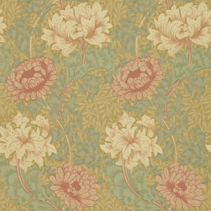 DGW1CY101 - Morris Compilation Classic Floral Green Morris & Co. Wallpaper DGW1CY101 - Morris Compilation Classic Floral Green Morris & Co. Wallpaper