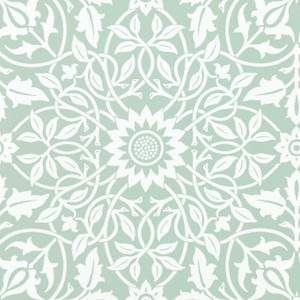 MSIM217077 - Simply Morris Contemporary Floral Green Morris & Co. Wallpaper MSIM217077 - Simply Morris Contemporary Floral Green Morris & Co. Wallpaper