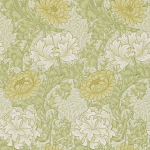 DARW212545 - Archive II Classic Floral Green Morris & Co. Wallpaper DARW212545 - Archive II Classic Floral Green Morris & Co. Wallpaper