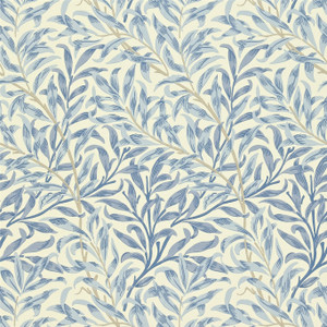 Morris & Co DMCR216481 - Morris 160th Anniversary Classic Floral Blue Morris & Co. Wallpaper roll - luxury design for UK feature walls Morris & Co DMCR216481 - Morris 160th Anniversary Classic Floral Blue Morris & Co. Wallpaper roll - luxury design for UK feature walls