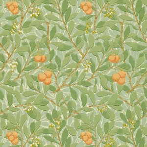 DMCW210408 - Morris and Friends Classic Floral Green Morris & Co. Wallpaper DMCW210408 - Morris and Friends Classic Floral Green Morris & Co. Wallpaper
