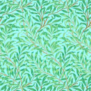 Morris & Co DBPW216948 - Queen Square Botanical Blue Morris & Co. Wallpaper roll - luxury design for UK feature walls Morris & Co DBPW216948 - Queen Square Botanical Blue Morris & Co. Wallpaper roll - luxury design for UK feature walls