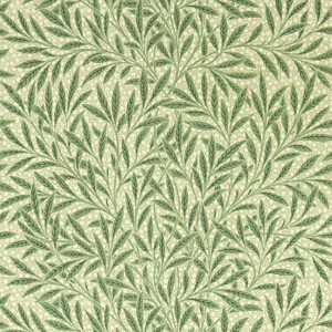 MEWW217184 - Emery Walker`s House Botanical Green Morris & Co. Wallpaper MEWW217184 - Emery Walker`s House Botanical Green Morris & Co. Wallpaper