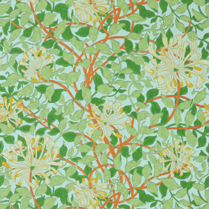 MCOW217094 - Cornubia Classic Floral Green Morris & Co. Wallpaper MCOW217094 - Cornubia Classic Floral Green Morris & Co. Wallpaper