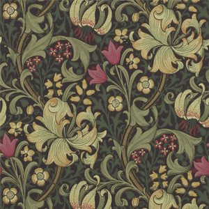 DMCR216463 - Morris 160th Anniversary Classic Floral Green Morris & Co. Wallpaper DMCR216463 - Morris 160th Anniversary Classic Floral Green Morris & Co. Wallpaper