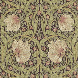 DM6P210387 - Morris 160th Anniversary Contemporary Floral Green Morris & Co. Wallpaper DM6P210387 - Morris 160th Anniversary Contemporary Floral Green Morris & Co. Wallpaper