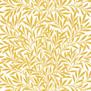 Morris & Co DBPW216963 - Queen Square Botanical Yellow Morris & Co. Wallpaper roll - luxury design for UK feature walls Morris & Co DBPW216963 - Queen Square Botanical Yellow Morris & Co. Wallpaper roll - luxury design for UK feature walls