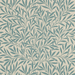 DCMW216817 - Morris 160th Anniversary Contemporary Floral Blue Morris & Co. Wallpaper DCMW216817 - Morris 160th Anniversary Contemporary Floral Blue Morris & Co. Wallpaper