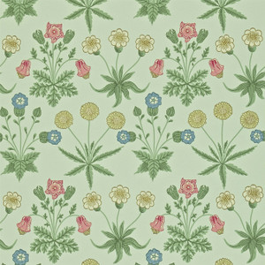 DARW212559 - Archive II Classic Floral Green Morris & Co. Wallpaper DARW212559 - Archive II Classic Floral Green Morris & Co. Wallpaper