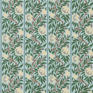 MUNW217569 - The Unfinished Works Classic Floral Blue Morris & Co. Wallpaper MUNW217569 - The Unfinished Works Classic Floral Blue Morris & Co. Wallpaper